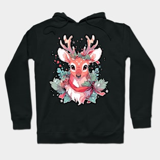 Cottagecore Deer Ugly Christmas Men Kids Women Christmas Hoodie